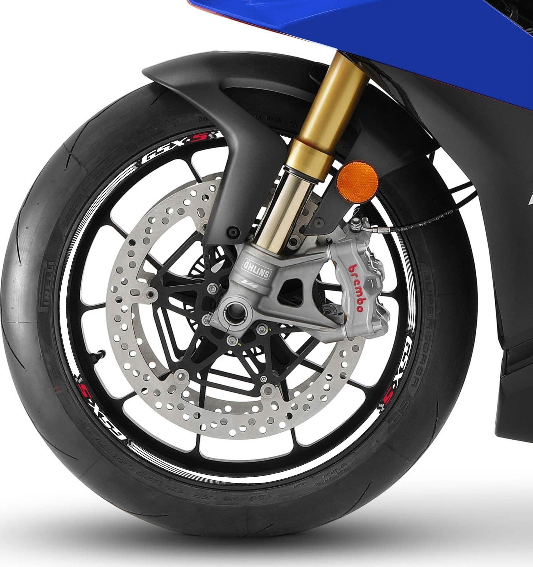 Kit strisce adesive per cerchi ruote 17" compatibili con Suzuki GSXS 750-1000 in Decalcomanie adesivi e magneti LabelBike - Bibbiano, commercioVirtuoso.it