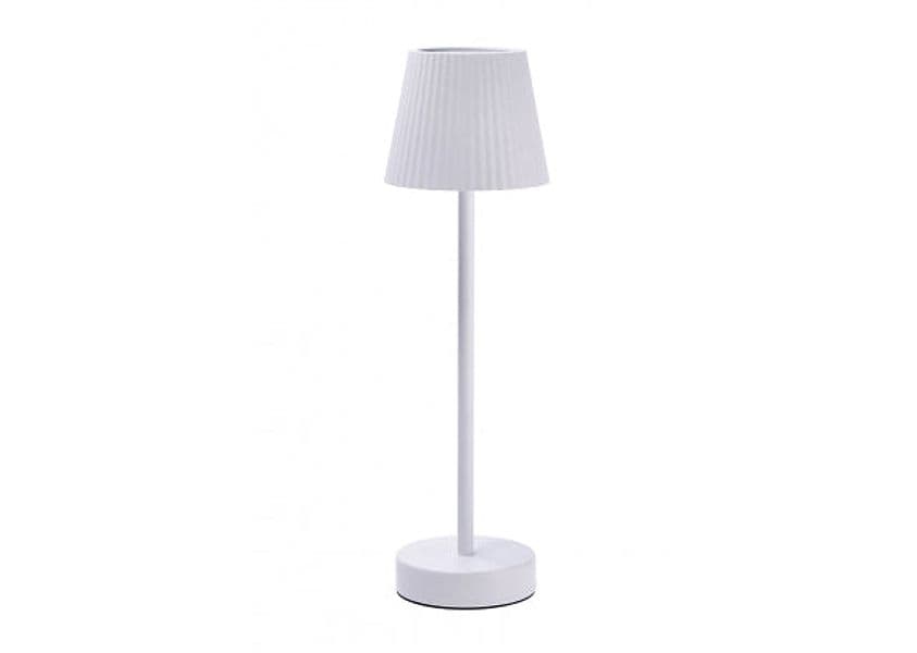 Lampada da tavolo touch ricaricabile "Maisy" colore bianco in Autocategorizzazione Più Di Più Ideas - Casalnuovo di Napoli, commercioVirtuoso.it