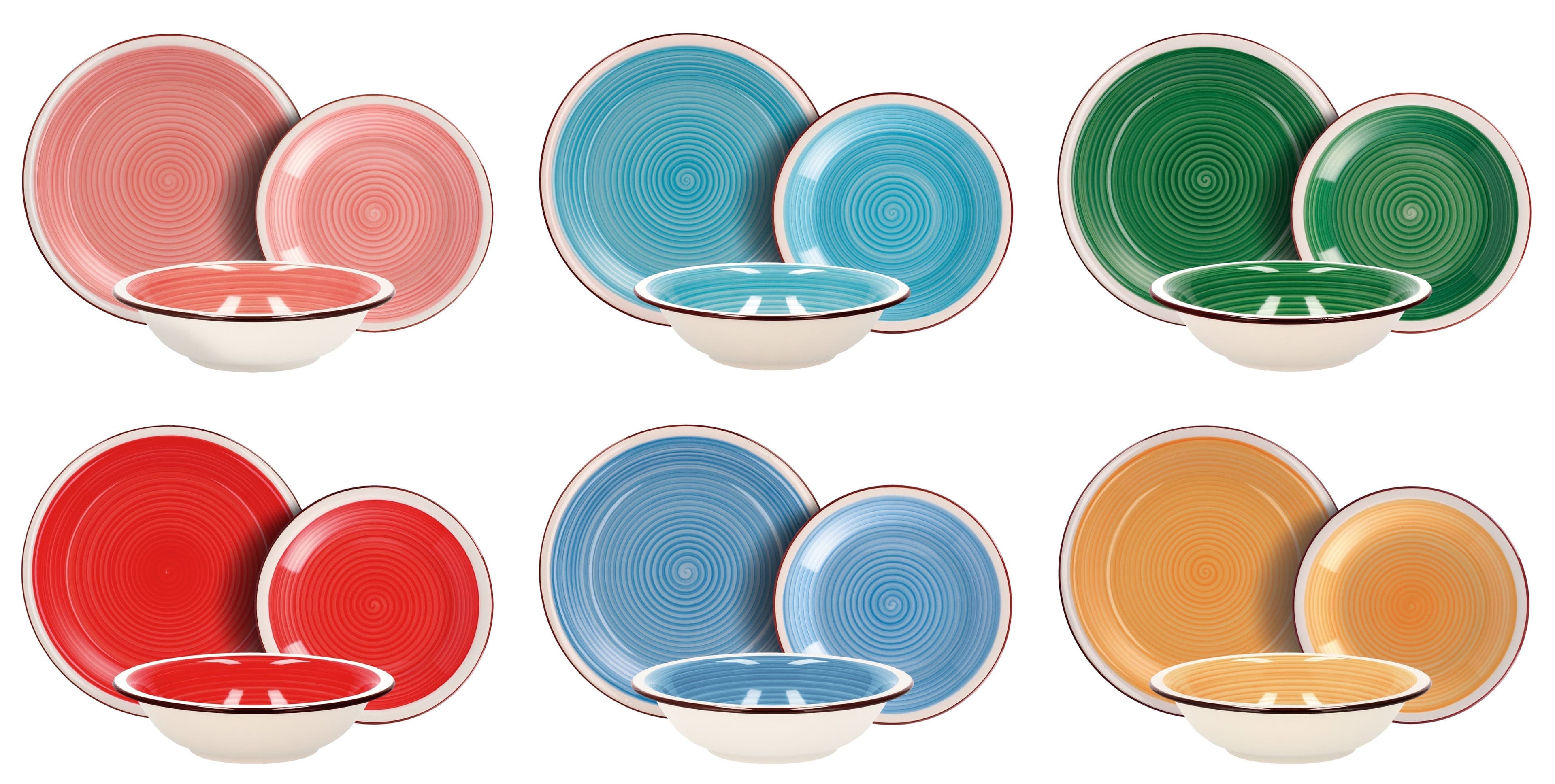 Servizio piatti in ceramica 18 pezzi in Autocategorizzazione Più Di Più Ideas - Casalnuovo di Napoli, commercioVirtuoso.it