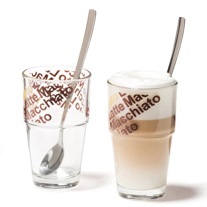 Caffé Latte SOLO 410 ml marrone 4 pezzi (2 bicchieri e 2 cucchiai) in Autocategorizzazione Più Di Più Ideas - Casalnuovo di Napoli, commercioVirtuoso.it