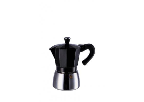 Caffettiera in alluminio per induzione 6 tazze colore nera in Autocategorizzazione Più Di Più Ideas - Casalnuovo di Napoli, commercioVirtuoso.it