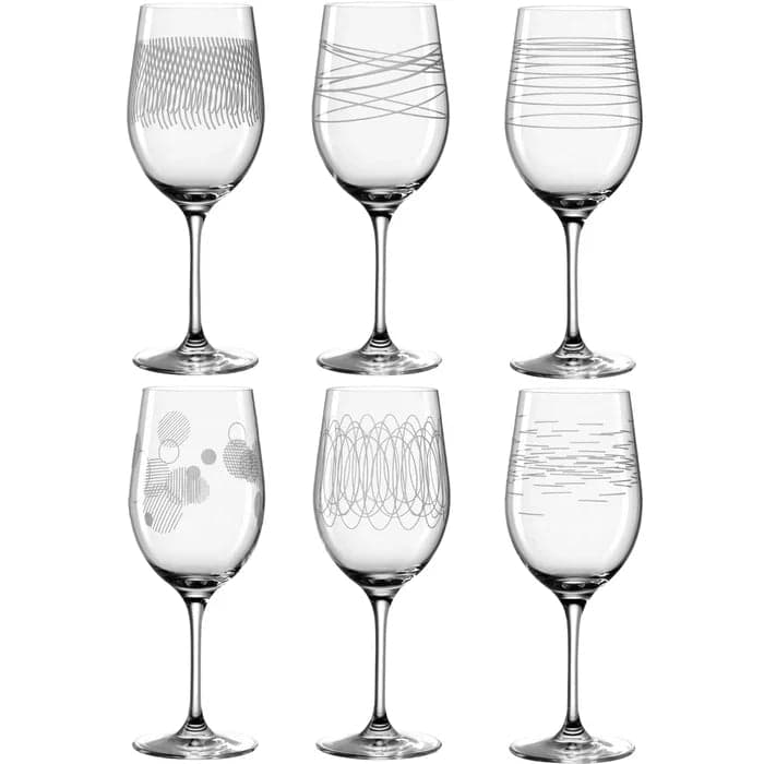Set 6 calici Leonardo con decori 430 ml in Autocategorizzazione Più Di Più Ideas - Casalnuovo di Napoli, commercioVirtuoso.it