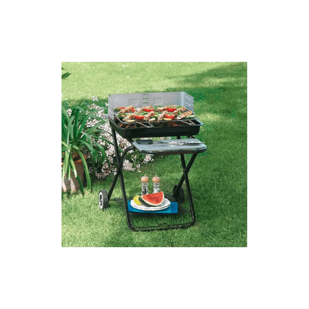 Barbecue pieghevole nero in acciaio 84x60x80 cm Garden Friend B1072436 in Barbecue a carbone Più Di Più Ideas - Casalnuovo di Napoli, commercioVirtuoso.it