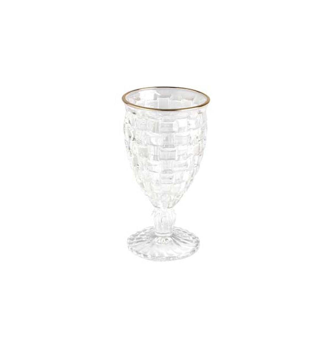 Set sei calici vino filo oro h 16 cm new paris in Autocategorizzazione Più Di Più Ideas - Casalnuovo di Napoli, commercioVirtuoso.it