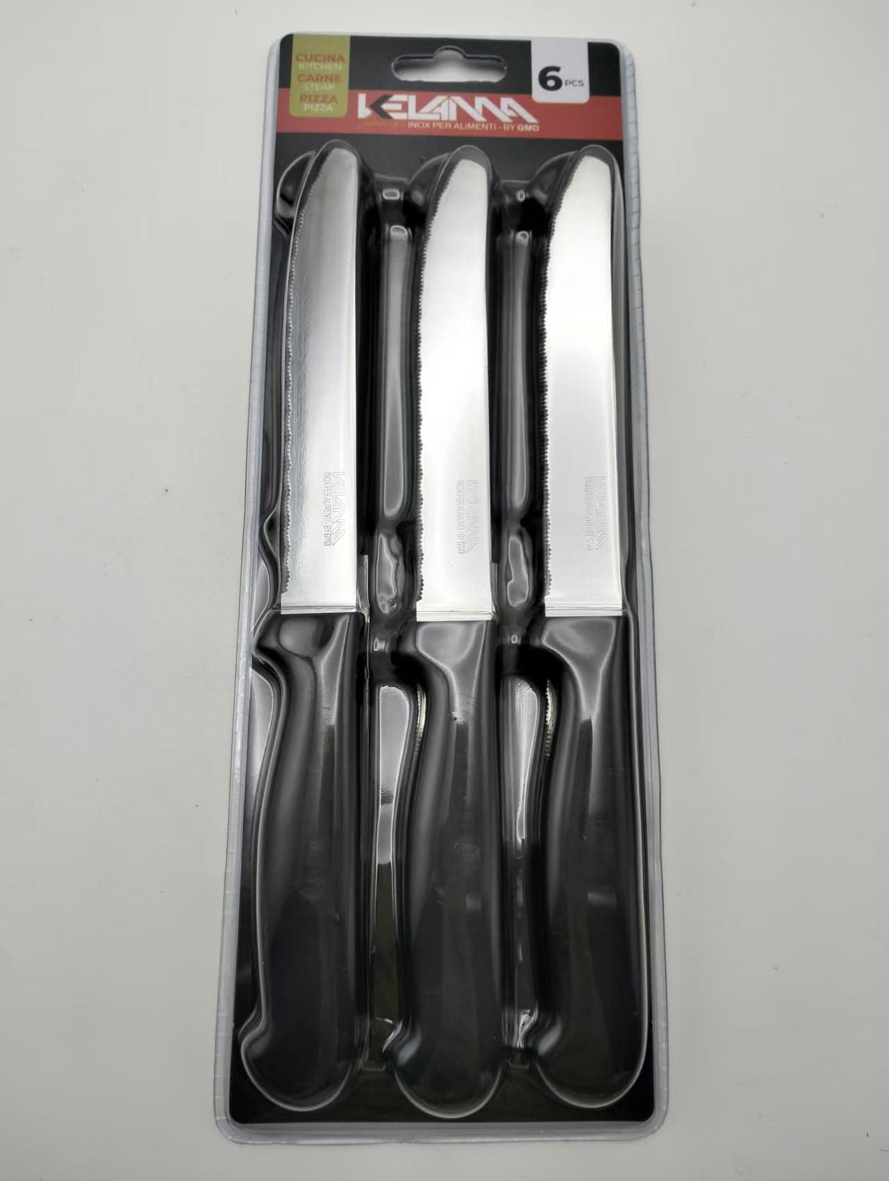 Kelama deluxe coltello da tavola nero 6 pz in Autocategorizzazione Più Di Più Ideas - Casalnuovo di Napoli, commercioVirtuoso.it