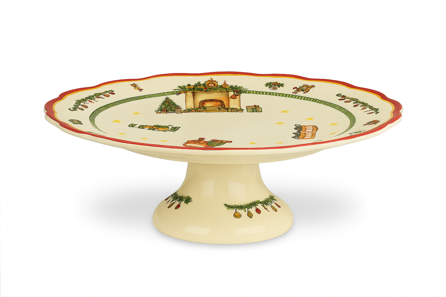ALZATA 28 CM LINEA NATALE in Alzate per dolci e frutta Più Di Più Ideas - Casalnuovo di Napoli, commercioVirtuoso.it