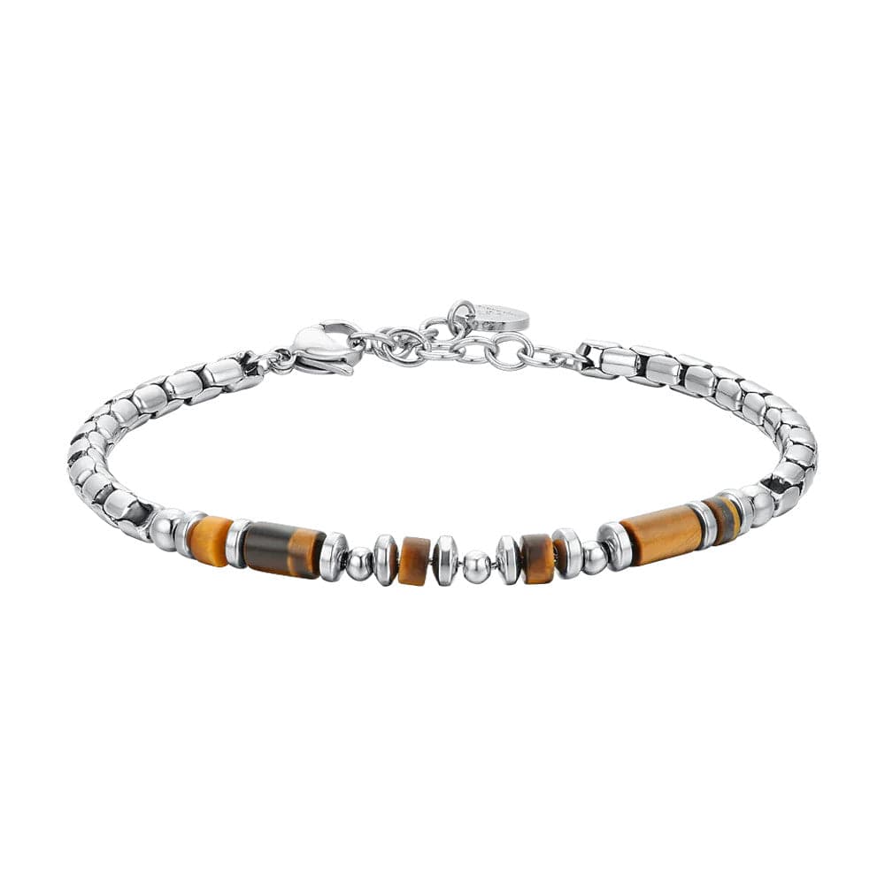 Luca Barra - Bracciale pietra occhio di tigre in Bracciali Alba Gioielli - Casoria, commercioVirtuoso.it