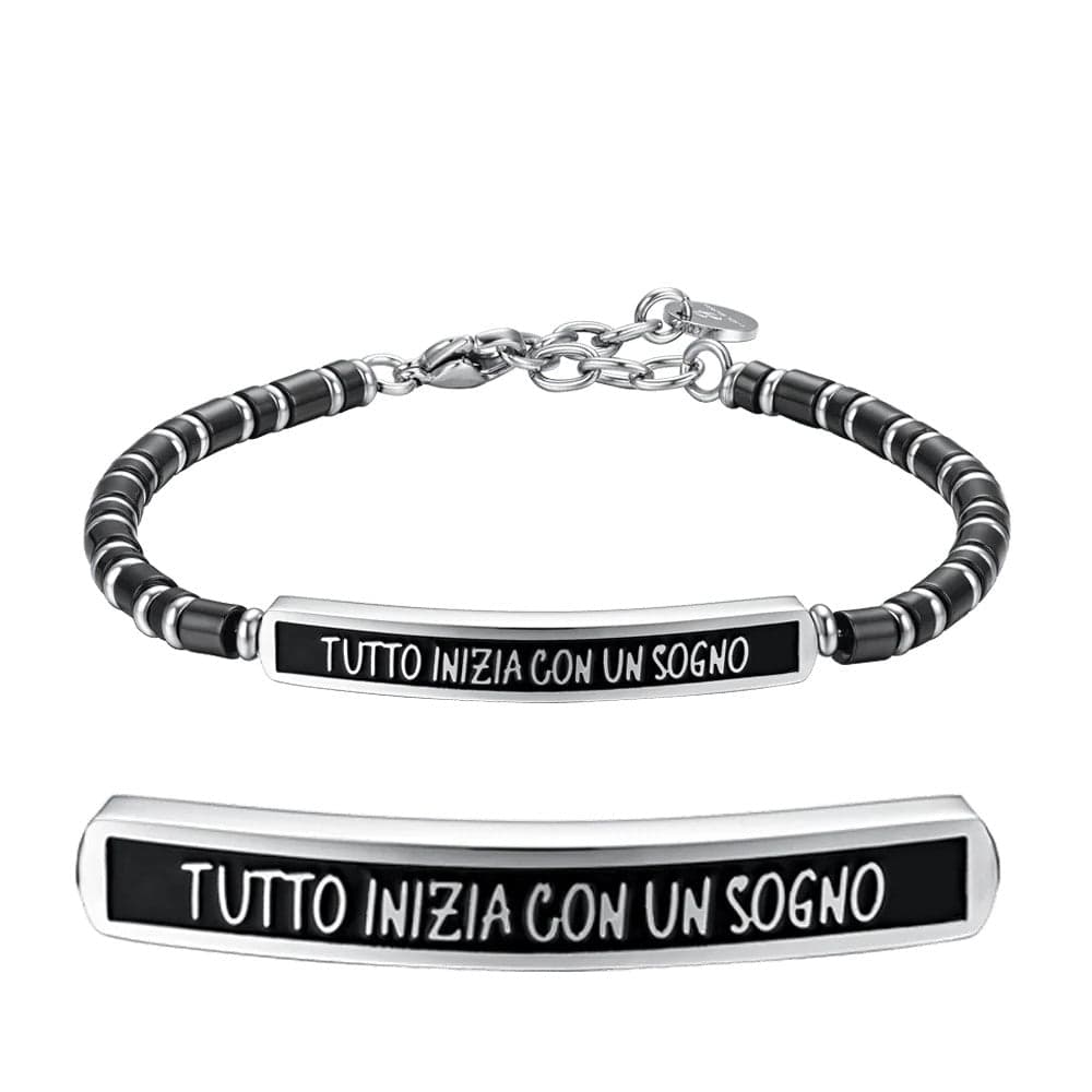 Luca Barra - Bracciale tutto inizia con un sogno in Bracciali Alba Gioielli - Casoria, commercioVirtuoso.it