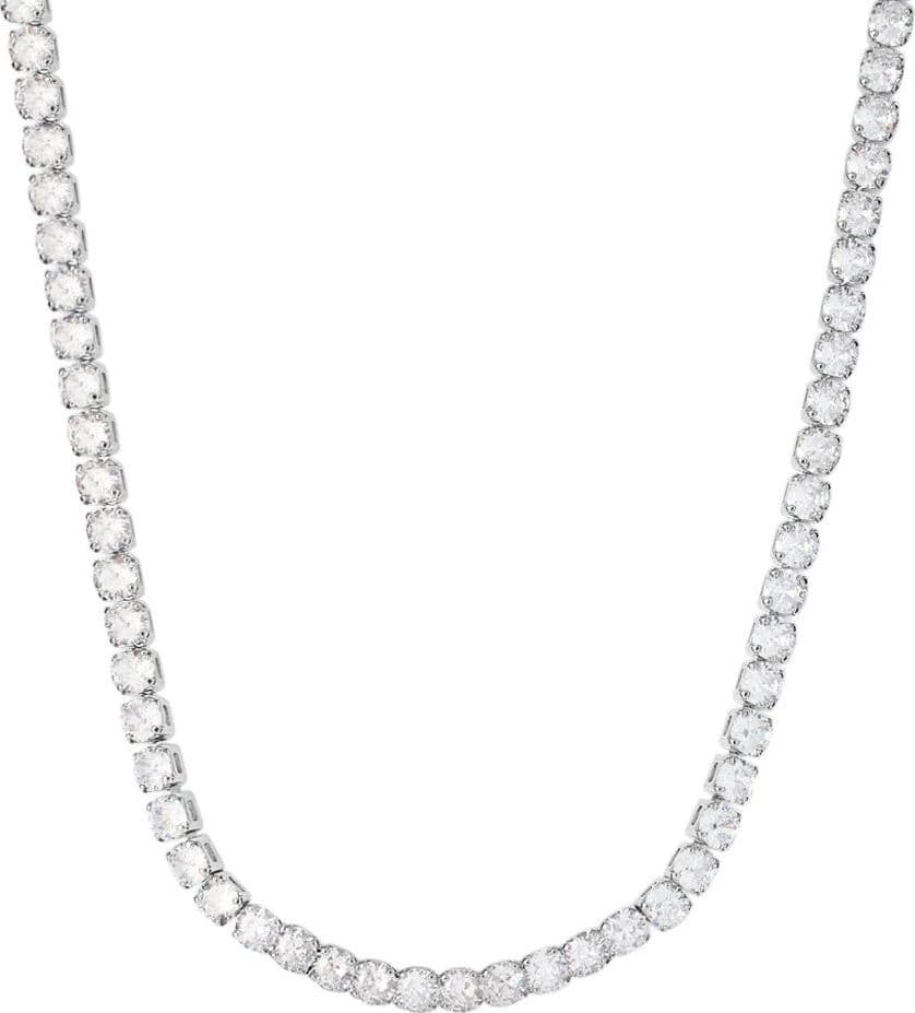 Stroili - Collana Tennis Romantic Shine Metallo Cristallo in Collane Alba Gioielli - Casoria, commercioVirtuoso.it