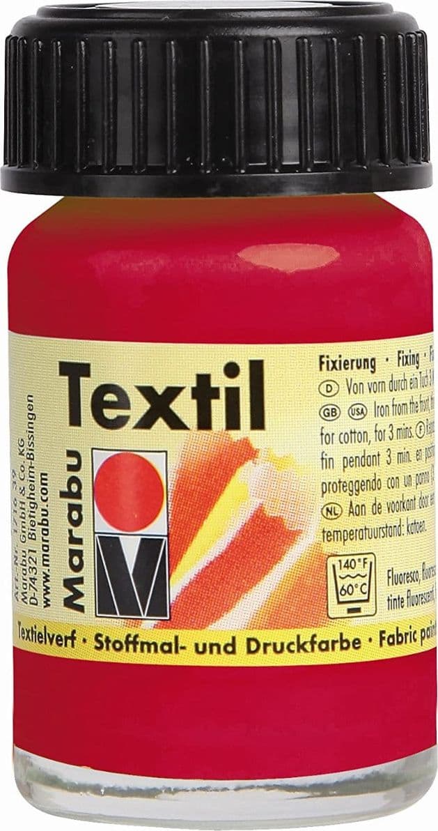 MARABU - COLORI PER TESSUTI "TEXTIL PLUS" 15ML - COLORE ROSSO CILIEGIA 031 in Colori per tessuti e stoffe Stockdoc - Terni, commercioVirtuoso.it