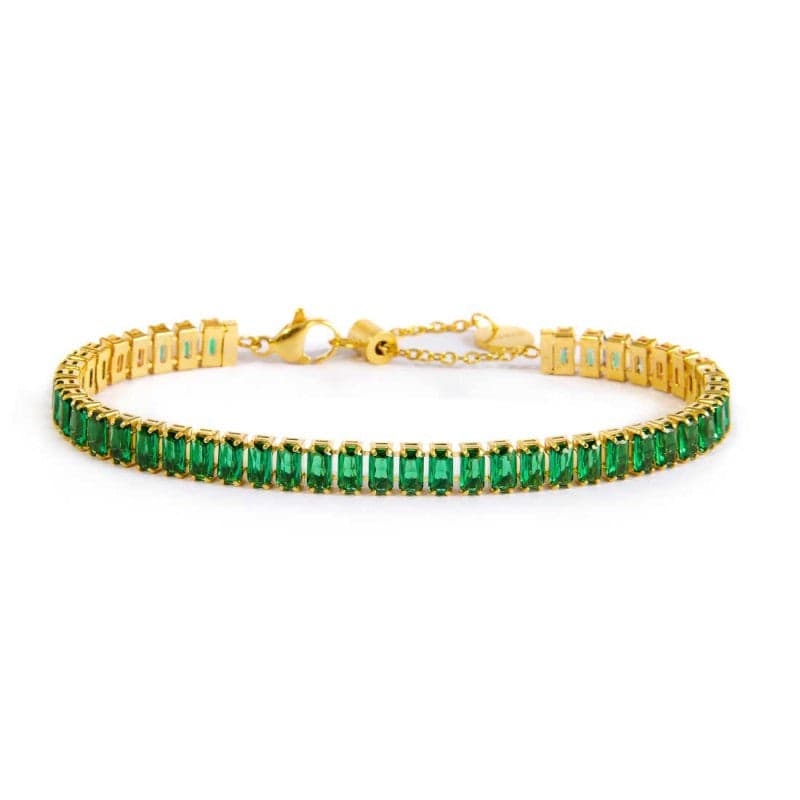 Marlù Bracciale tennis zirconi baguette in Bracciali Alba Gioielli - Casoria, commercioVirtuoso.it
