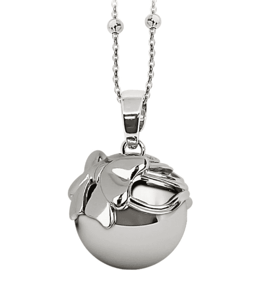 Boccadamo - Collana con ciondolo sonoro e coppetta con fiocco in Collane Alba Gioielli - Casoria, commercioVirtuoso.it