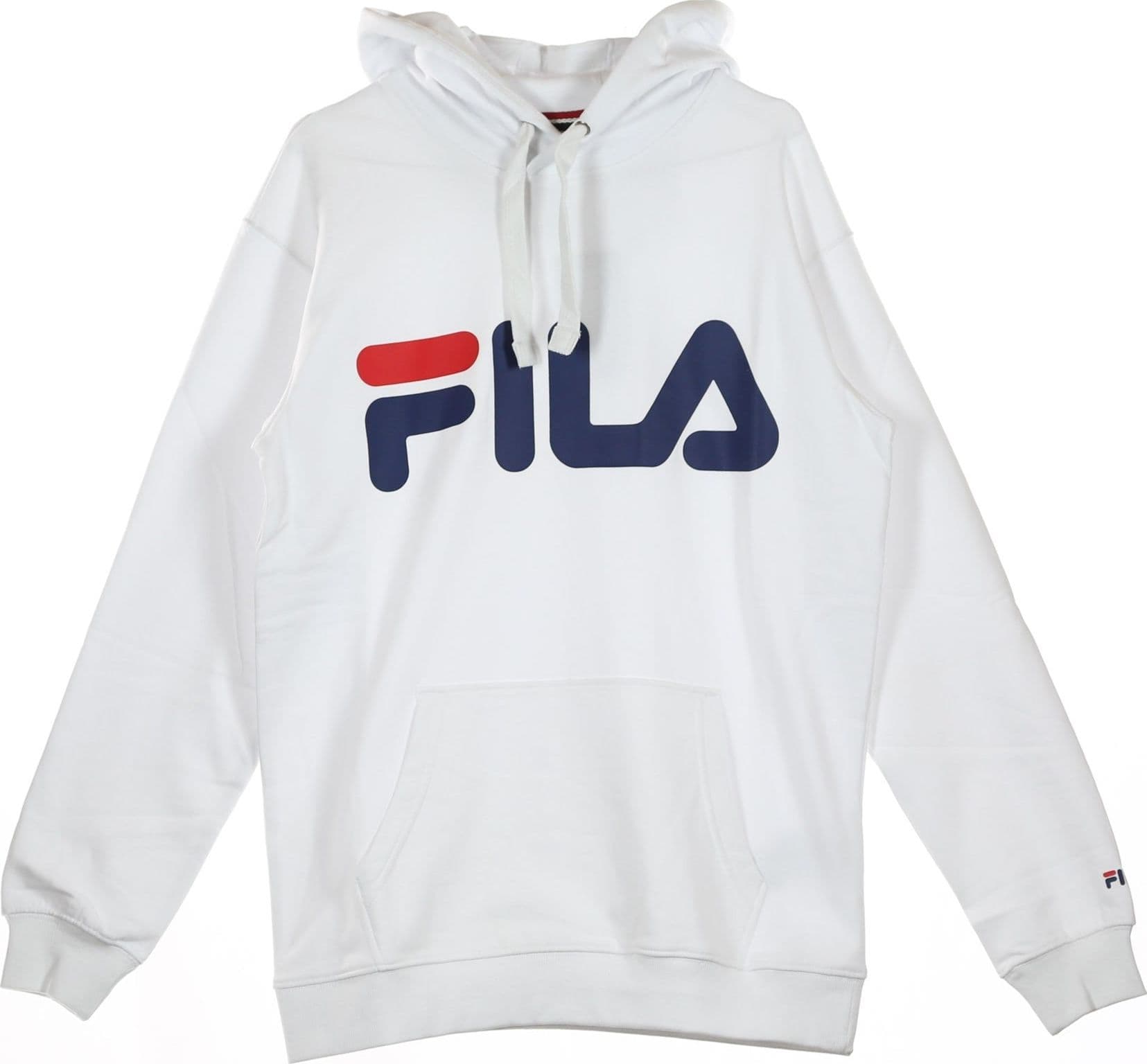 FILA Felpa Cappuccio Uomo Classic Logo Hoody Bright White da uomo in Felpe con cappuccio Drestige - Casamassima, commercioVirtuoso.it