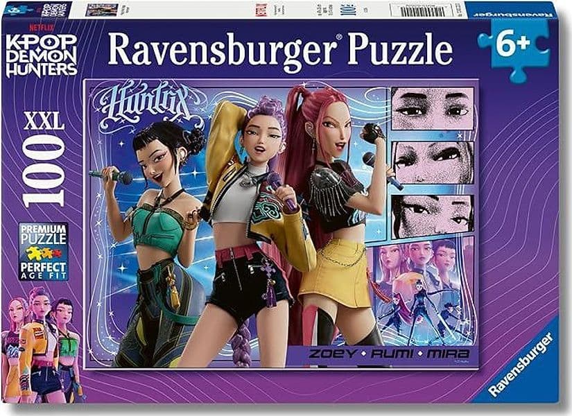 Ravensburger - KPop Demo Hunter Puzzle 100 Pezzi XXL da Pavimento in prodotto Centro Bimbo - Siderno, commercioVirtuoso.it