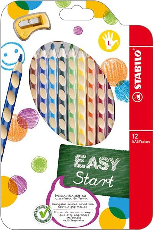Astuccio 12 Pastelli Colorati Easycolor Per Mancini Stabilo in Matite colorate Il Centro - Jesi, commercioVirtuoso.it