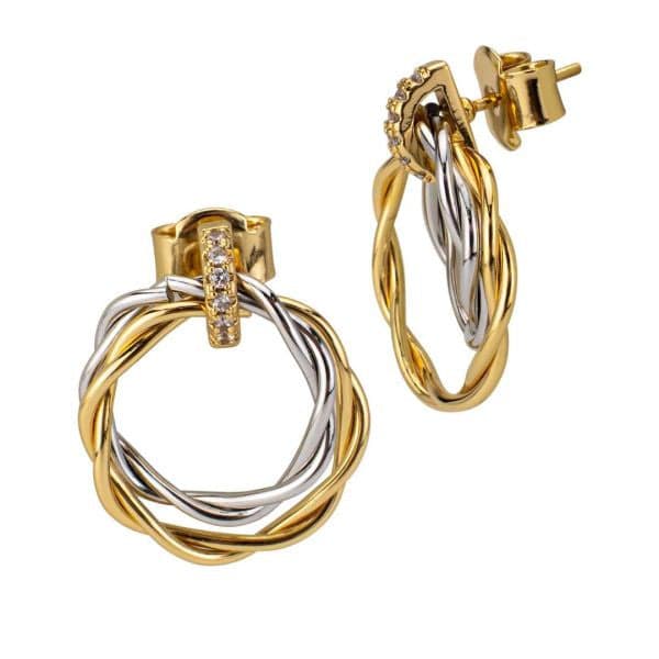 Boccadamo - Orecchini con cerchi torchon pendenti in Orecchini Alba Gioielli - Casoria, commercioVirtuoso.it