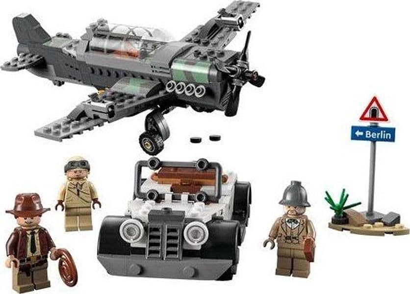 Lego indiana jones 77012 linseguimento dellaereo elica modello aeroplano e macchina giocattolo dal film lultima crociata in Set di costruzioni eWeki - Napoli, commercioVirtuoso.it