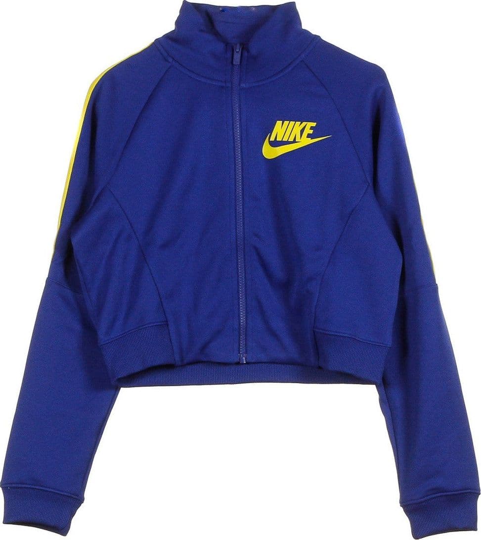 Nike Giacca Tuta Corta Donna N98 Jkt Pk Blue/yellow da donna in Giacche sportive e tecniche Drestige - Casamassima, commercioVirtuoso.it