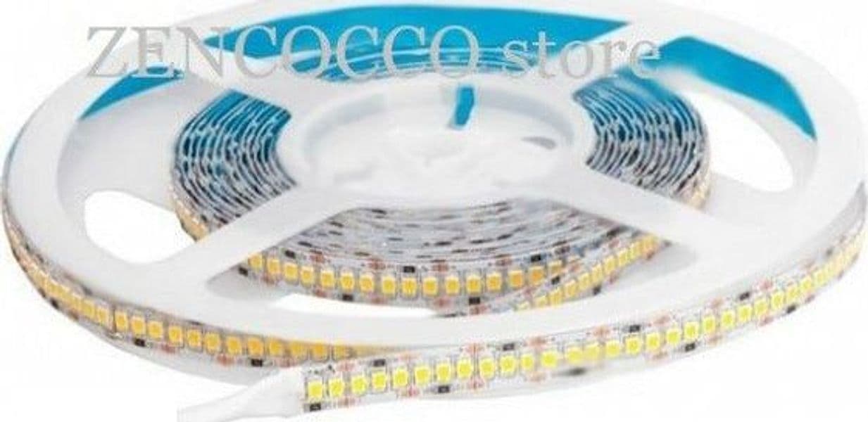 5mt 24v Striscia 1200LED SMD2835 strip Alta luminosita 15000 lumen 110w 240 led/mt Illuminazione/Illuminazione per interni/Lampadari lampade a sospensione e plafoniere/Plafoniere da ufficio Zencoccostore - Formia, Commerciovirtuoso.it