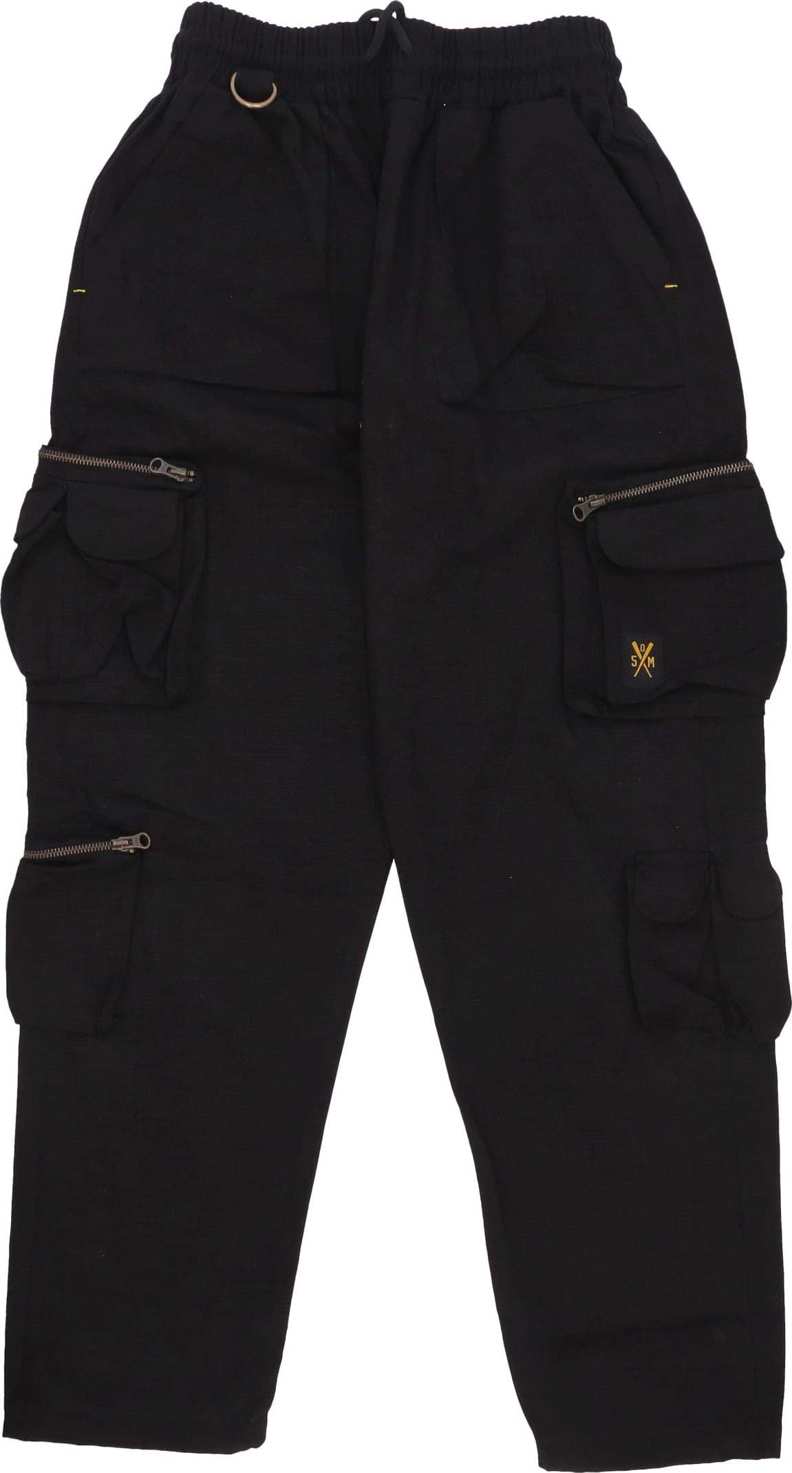5TATE-OF-MIND-Pantalone-Lungo-Uomo-Cargo-Pants-Black-da-uomo