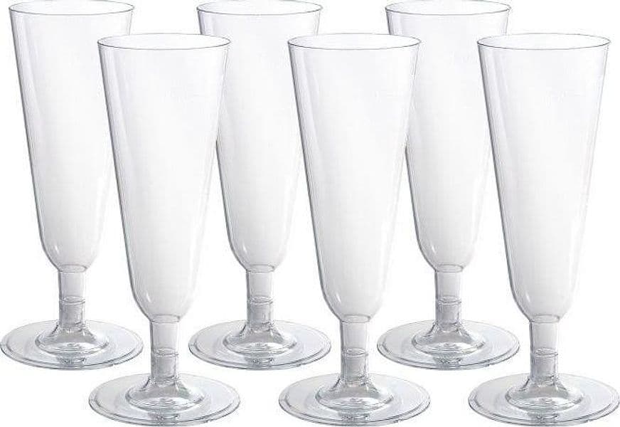 6 Flute Bicchieri Plastica Trasparenti Calice Spumante Champagne Feste Natale Casa, arredamento e bricolage > Prodotti per Feste Trade Shop italia - Napoli, Commerciovirtuoso.it