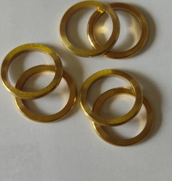 6-PEZZI---RONDELLE-ALZAPORTA-IN-OTTONE-Ø15MM