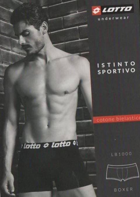 6 Pezzi Boxer in cotone a tinta unita bielastico con Elastico e Logo - Lotto in Boxer ADAMO INTIMO e CASA - Bagheria, commercioVirtuoso.it