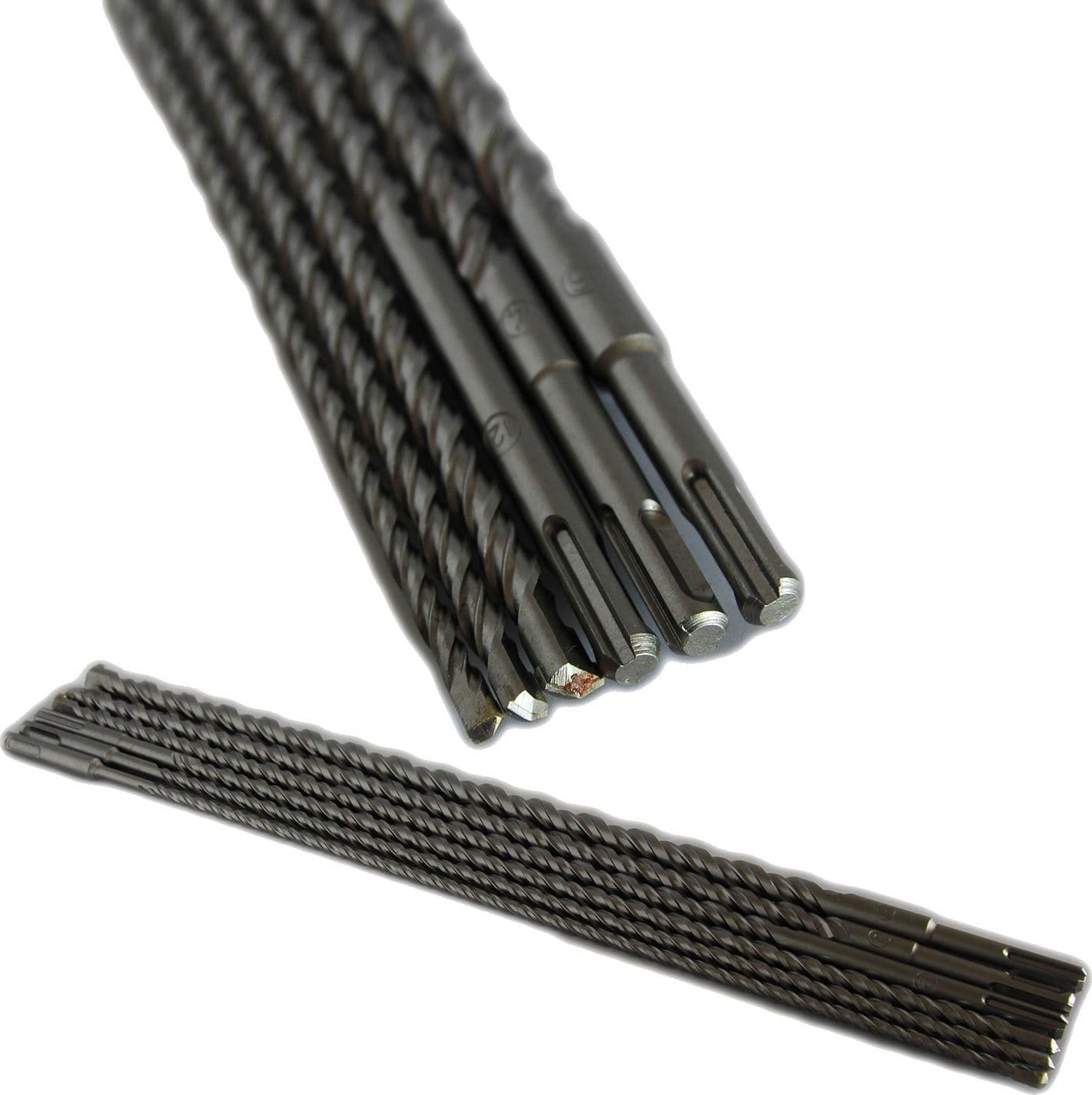 6 PUNTE MURO SDS DA 450 mm PER TRAPANO TASSELLATORE Ø 6, 8, 10, 12, 14, 16 mm Fai da te/Utensili elettrici e a mano/Accessori per utensili elettrici/Set punte per trapani Trade Shop italia - Napoli, Commerciovirtuoso.it