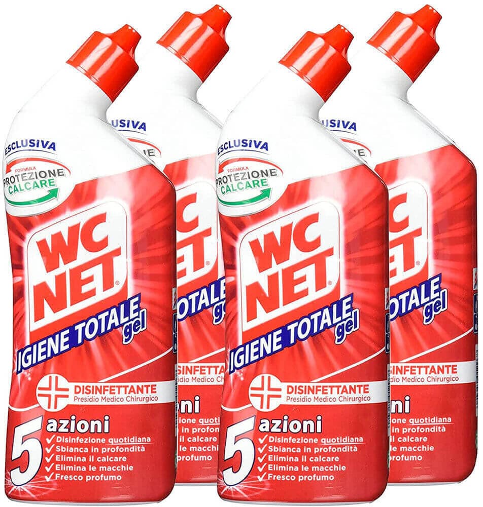 6 x Wc Net 700ml Pulitore Liquido Igiene Totale Gel 5 Azioni Disinfettante in Detergenti per WC Esplodia - Napoli, commercioVirtuoso.it