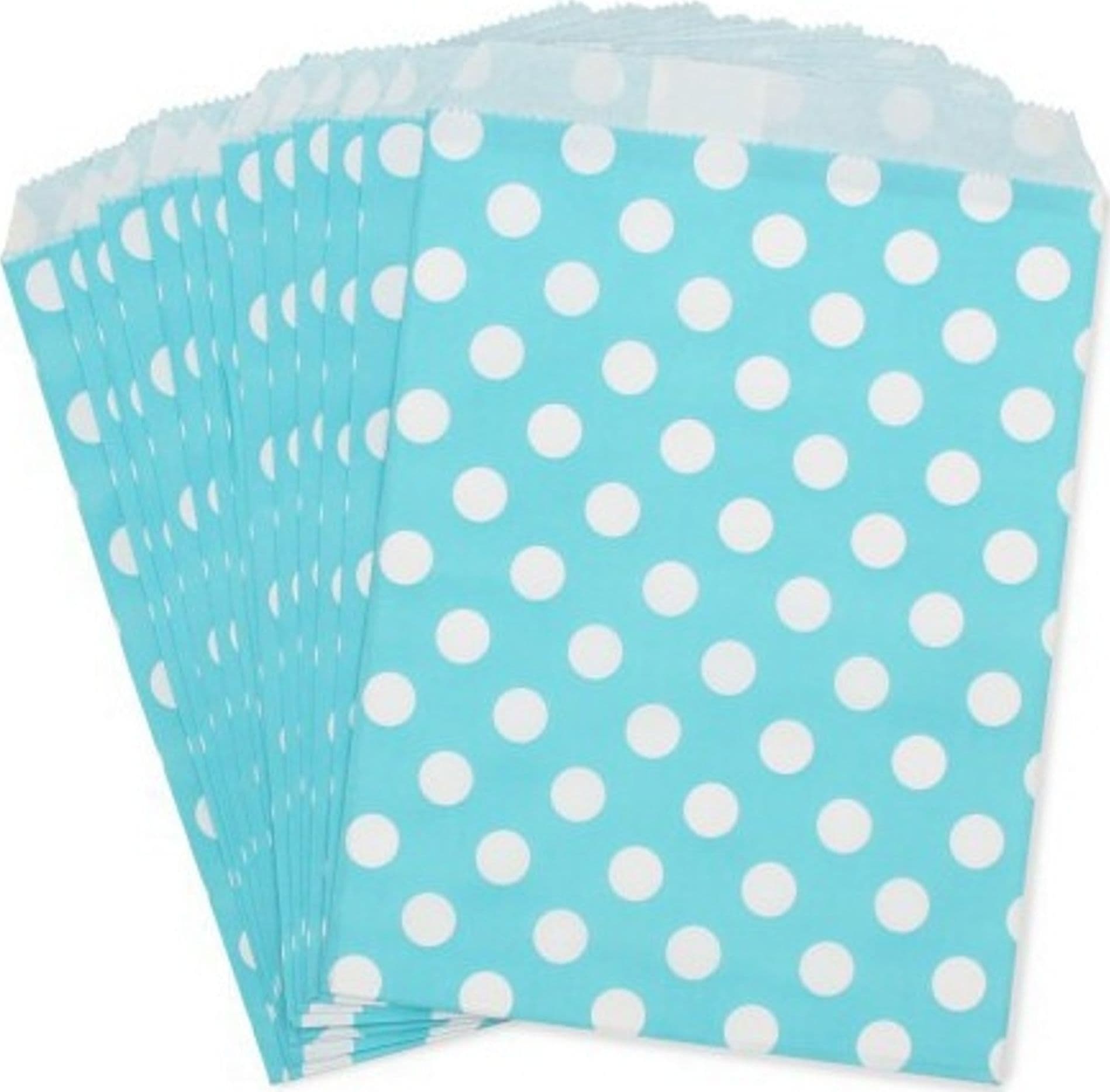 60 Sacchetti Sacchetto Busta In Carta Celeste Pois 16x13 Cm Confettata Caramelle Casa e cucina/Hobby creativi/Articoli per confezioni regalo/Sacchetti da regalo Trade Shop italia - Napoli, Commerciovirtuoso.it