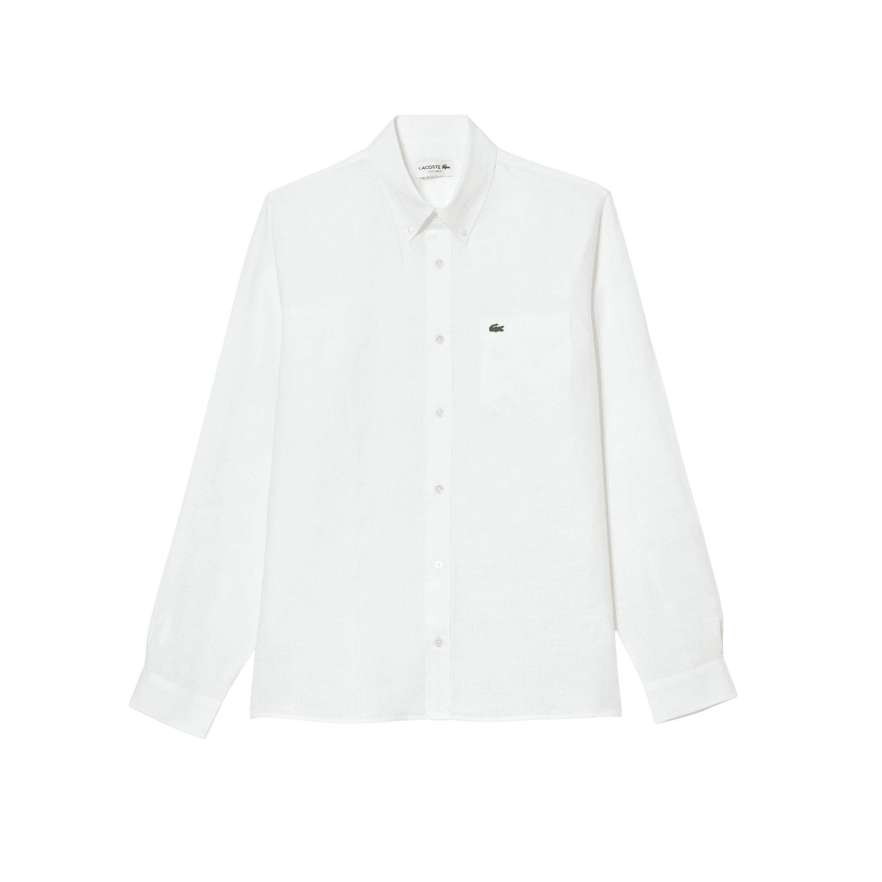 Lacoste Camicie Bianco da uomo in Camicie casual Drestige - Casamassima, commercioVirtuoso.it
