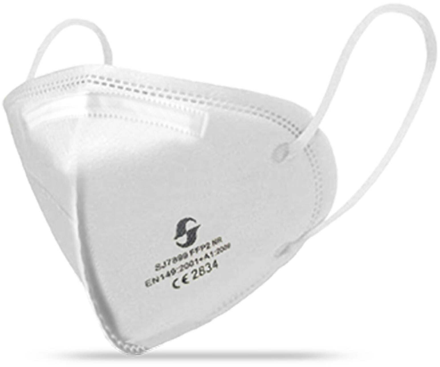 600x Mascherine FFP2 NR | 12 Scatole 50 Pz | BFE ≥95% | certificazione Europea CE a 5 strati PDI con comodi passanti per le orecchie 0,90 cent€/cad Shengjie in Mascherine a coppa Dresswork - Como, commercioVirtuoso.it