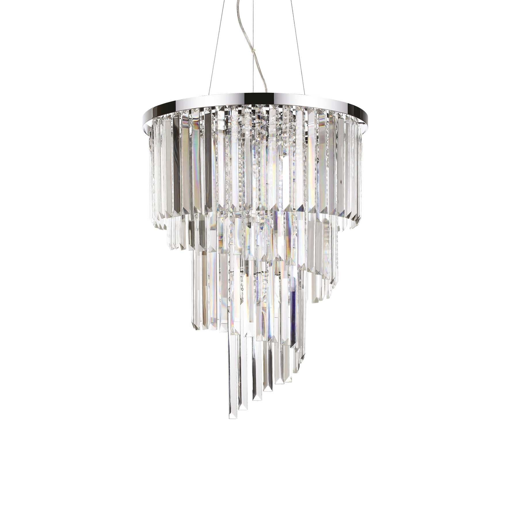 Lampada A Sospensione CARLTON SP12 CROMO in Lampade a sospensione Led Mall Home - Napoli, commercioVirtuoso.it