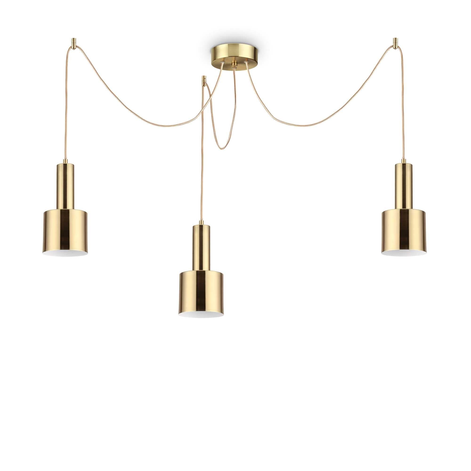 Lampada A Sospensione HOLLY SP3 OTTONE in Lampade a sospensione Led Mall Home - Napoli, commercioVirtuoso.it