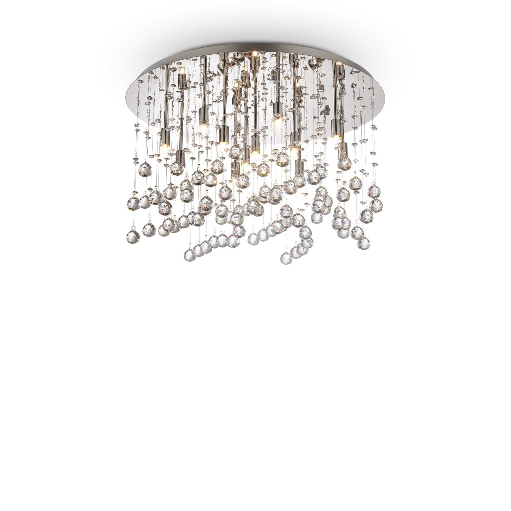 Lampada Da Soffitto MOONLIGHT PL12 CROMO in Plafoniere Led Mall Home - Napoli, commercioVirtuoso.it