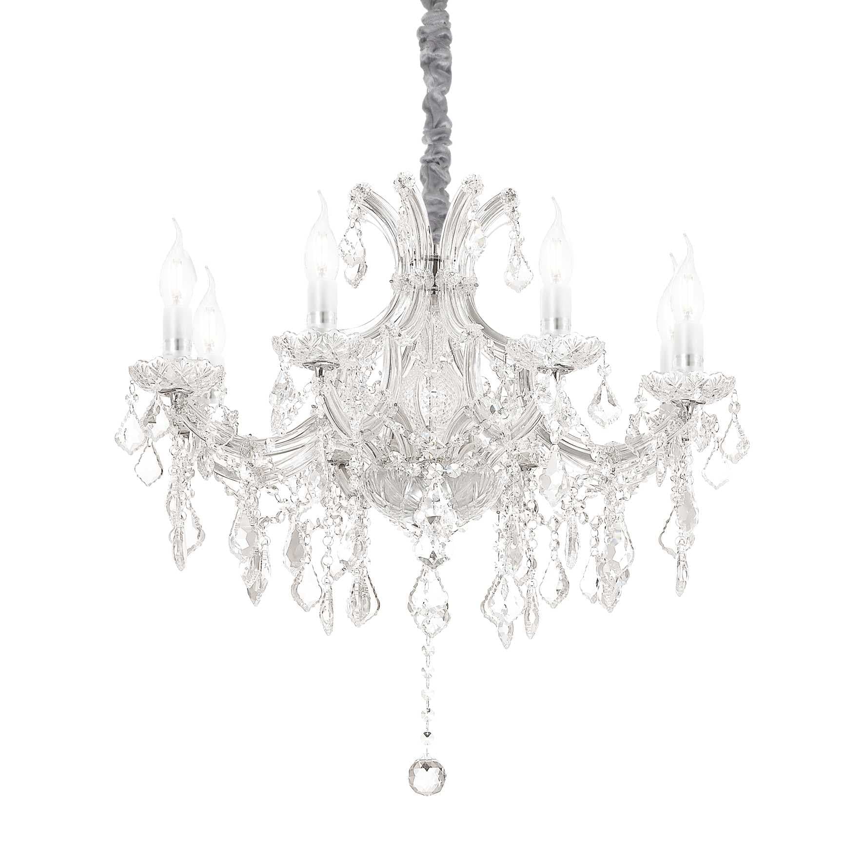 Lampada A Sospensione NAPOLEON SP8 CROMO in Lampade a sospensione Led Mall Home - Napoli, commercioVirtuoso.it