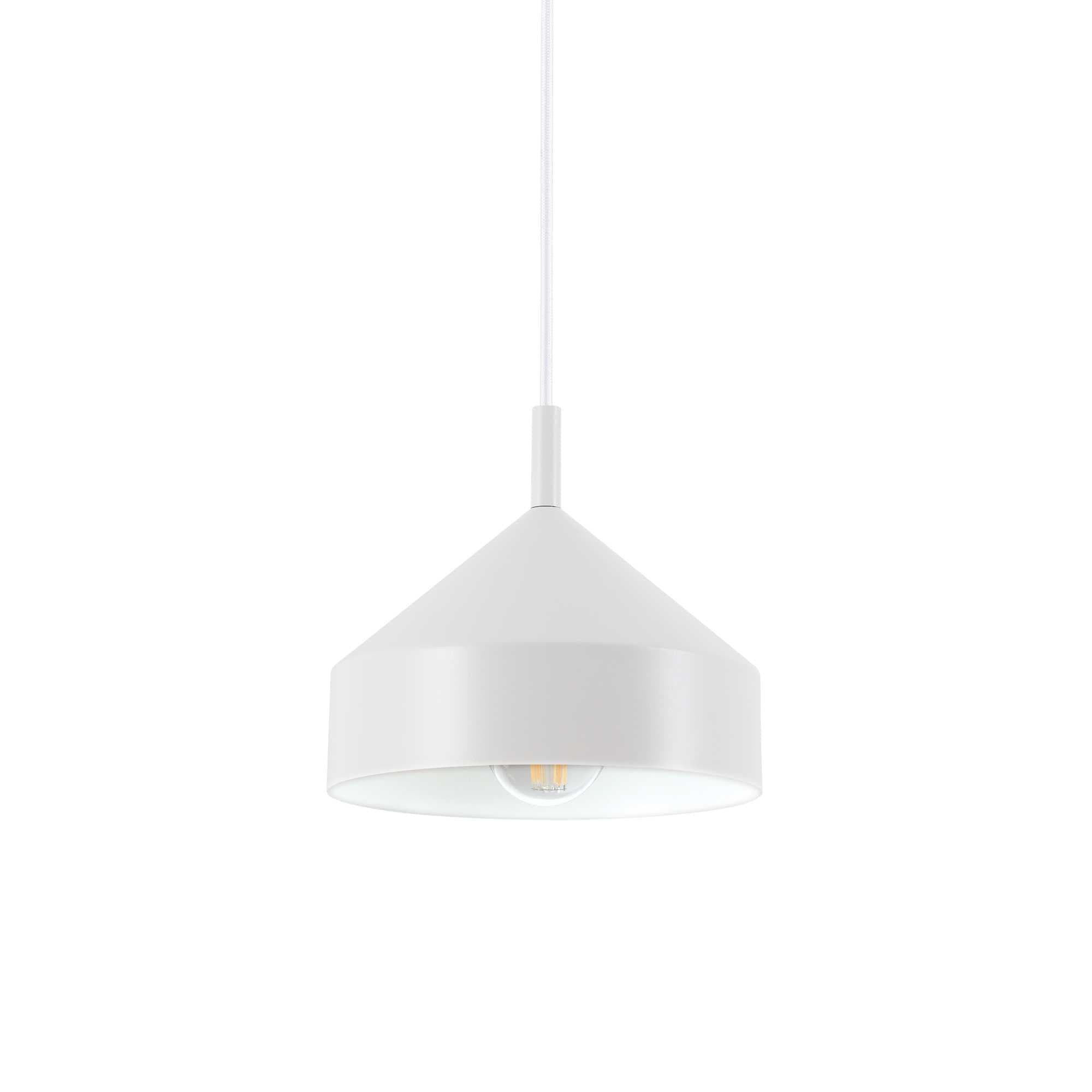 Lampada A Sospensione YURTA SP1 D21 BIANCO in Lampade a sospensione Led Mall Home - Napoli, commercioVirtuoso.it