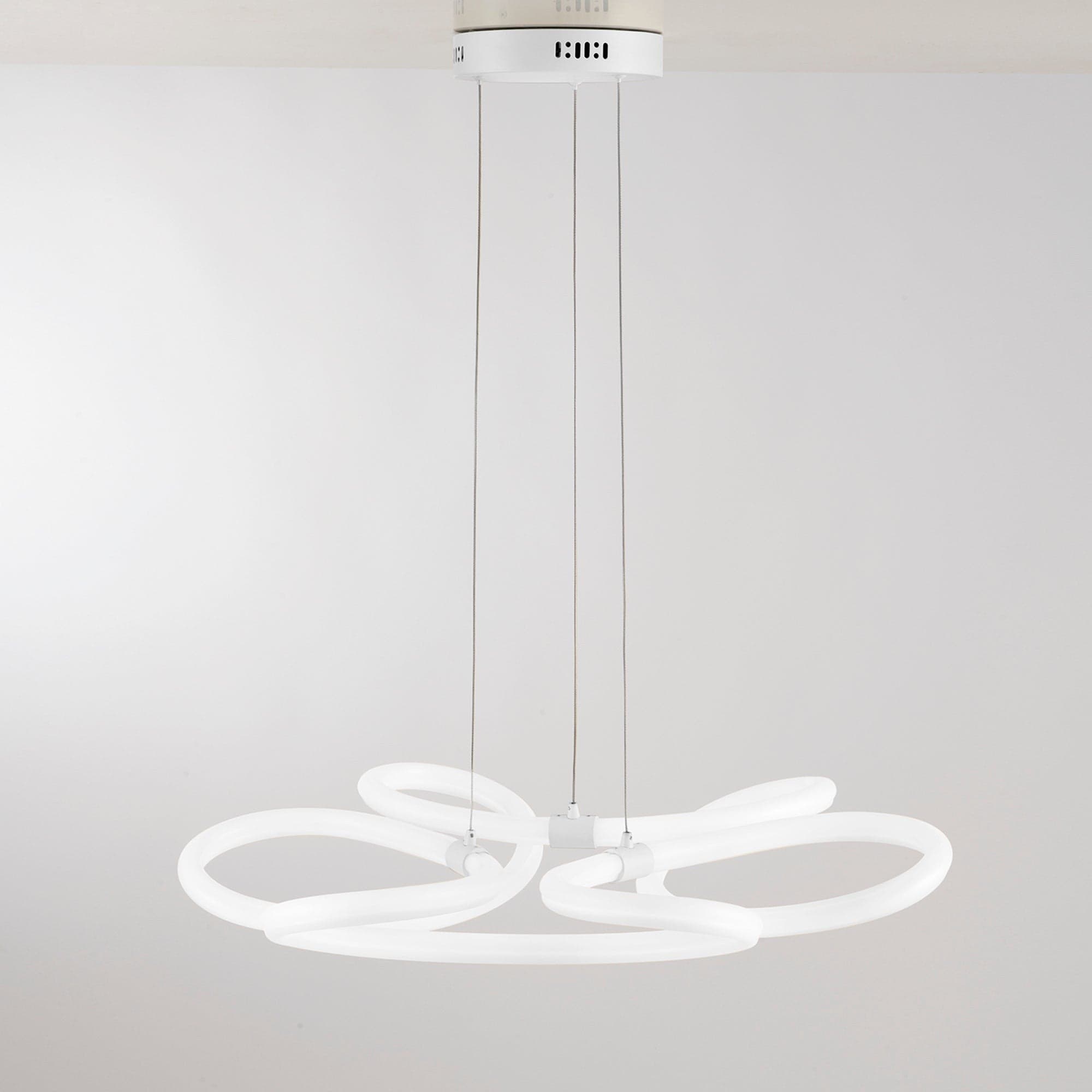 Lampadario a sospensione Struttura in metallo con diffusore in acrilico Led 90W 150X75CM in Lampade a sospensione Led Mall Home - Napoli, commercioVirtuoso.it