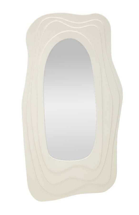 SPECCHIO DA MURO DAFNE BIANCO CM 90X4X165 in Specchi da parete Led Mall Home - Napoli, commercioVirtuoso.it