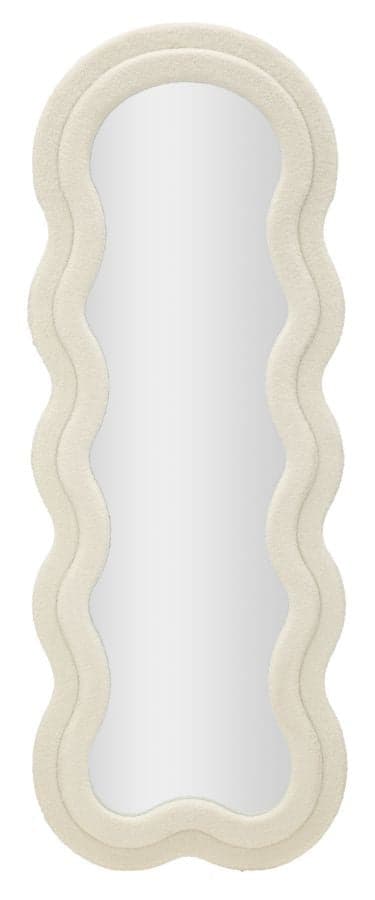 SPECCHIO DA MURO TEDDY CREMA CM 60X4X160 in Specchi da parete Led Mall Home - Napoli, commercioVirtuoso.it