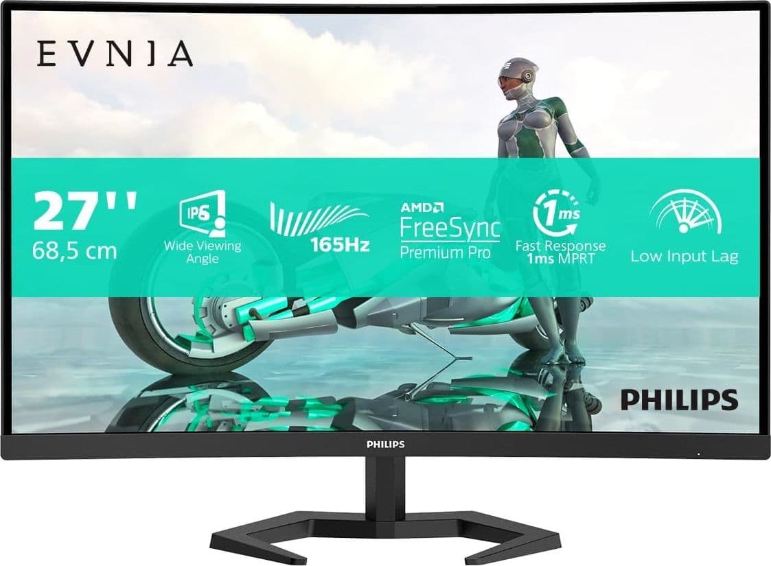 Philips 27m1n3200zs/00 monitor pc 68,6 cm (27\") 1920 x 1080 pixel full hd led nero in eWeki - Napoli, commercioVirtuoso.it