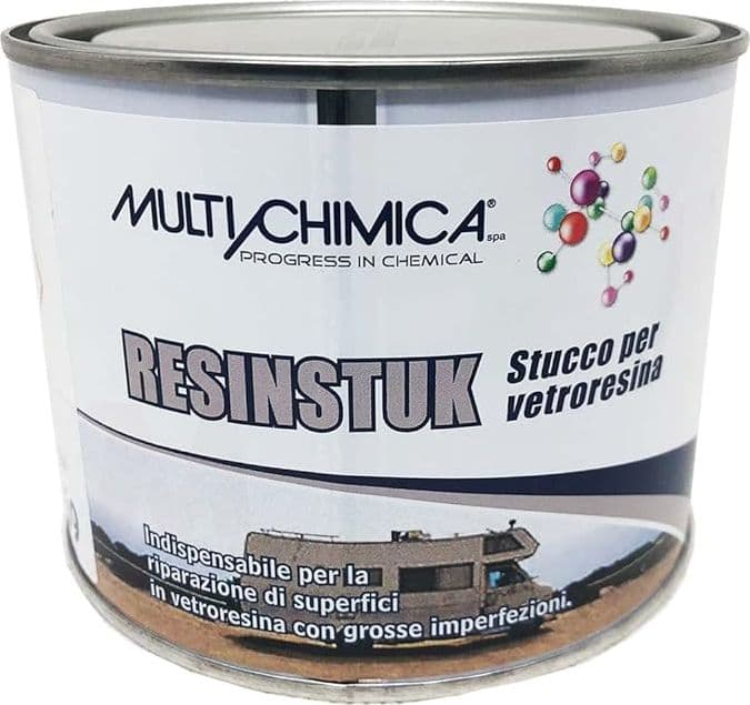 MULTICHIMICA - RESINSTUK STUCCO P/VETRORESINA 500 in Stucco Stockdoc - Terni, commercioVirtuoso.it