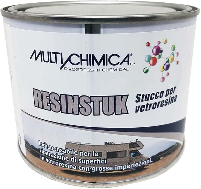 MULTICHIMICA - RESINSTUK STUCCO P/VETRORESINA 500 in Stucco Stockdoc - Terni, commercioVirtuoso.it