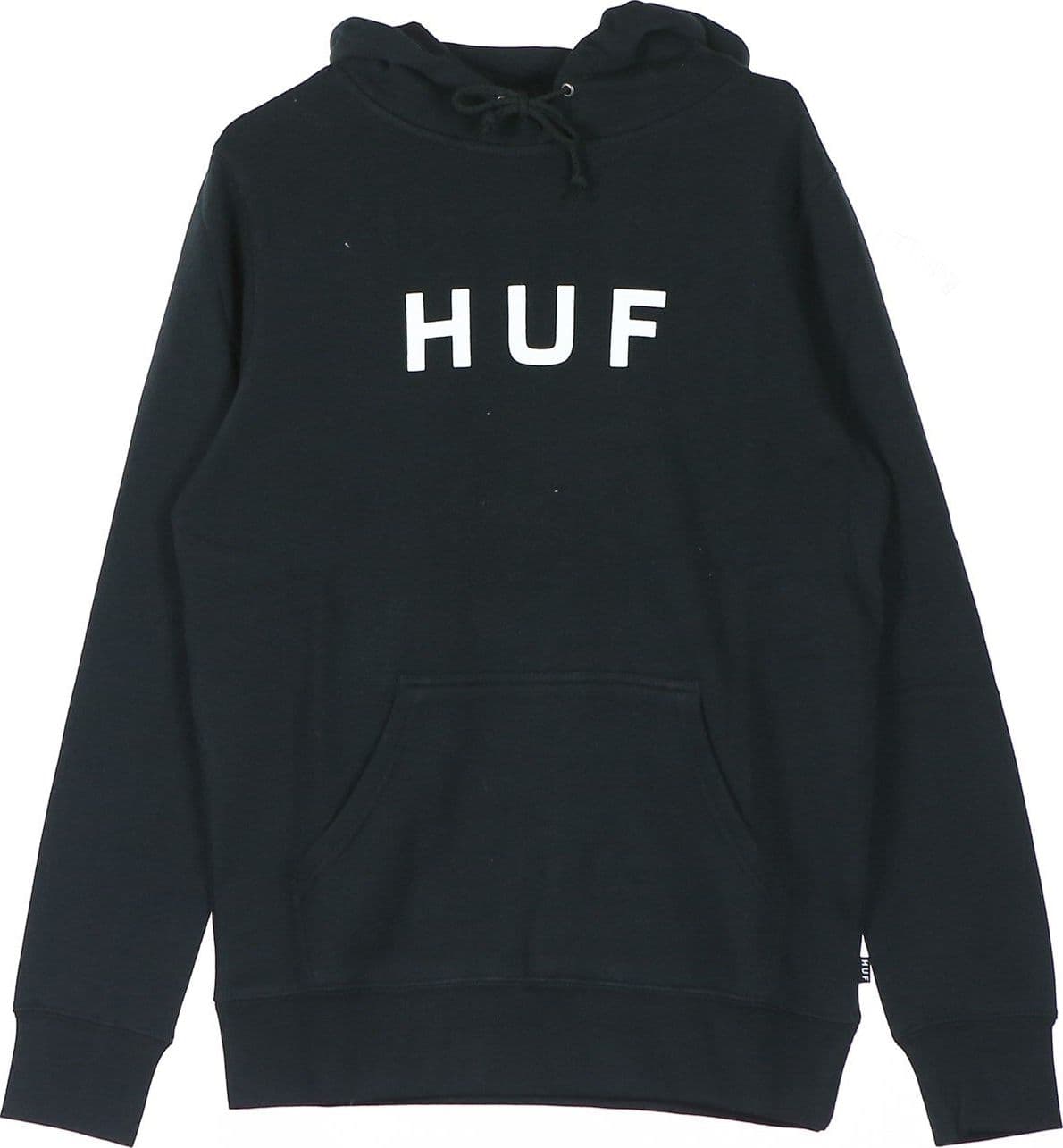 HUF Felpa Cappuccio Uomo Essentials Og Logo Black da uomo in Felpe con cappuccio Drestige - Casamassima, commercioVirtuoso.it