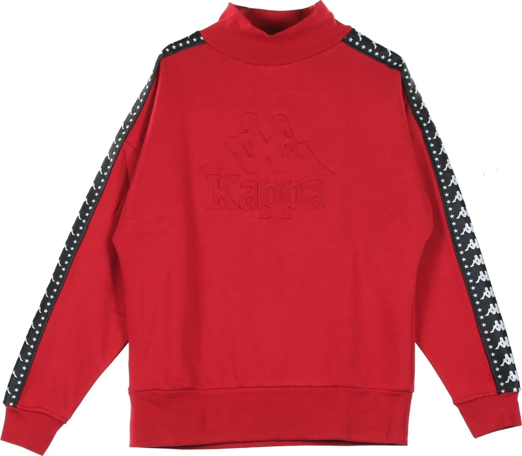 KAPPA Felpa Girocollo Uomo Authentic Alef Red/black/white da uomo in Felpe senza cappuccio Drestige - Casamassima, commercioVirtuoso.it