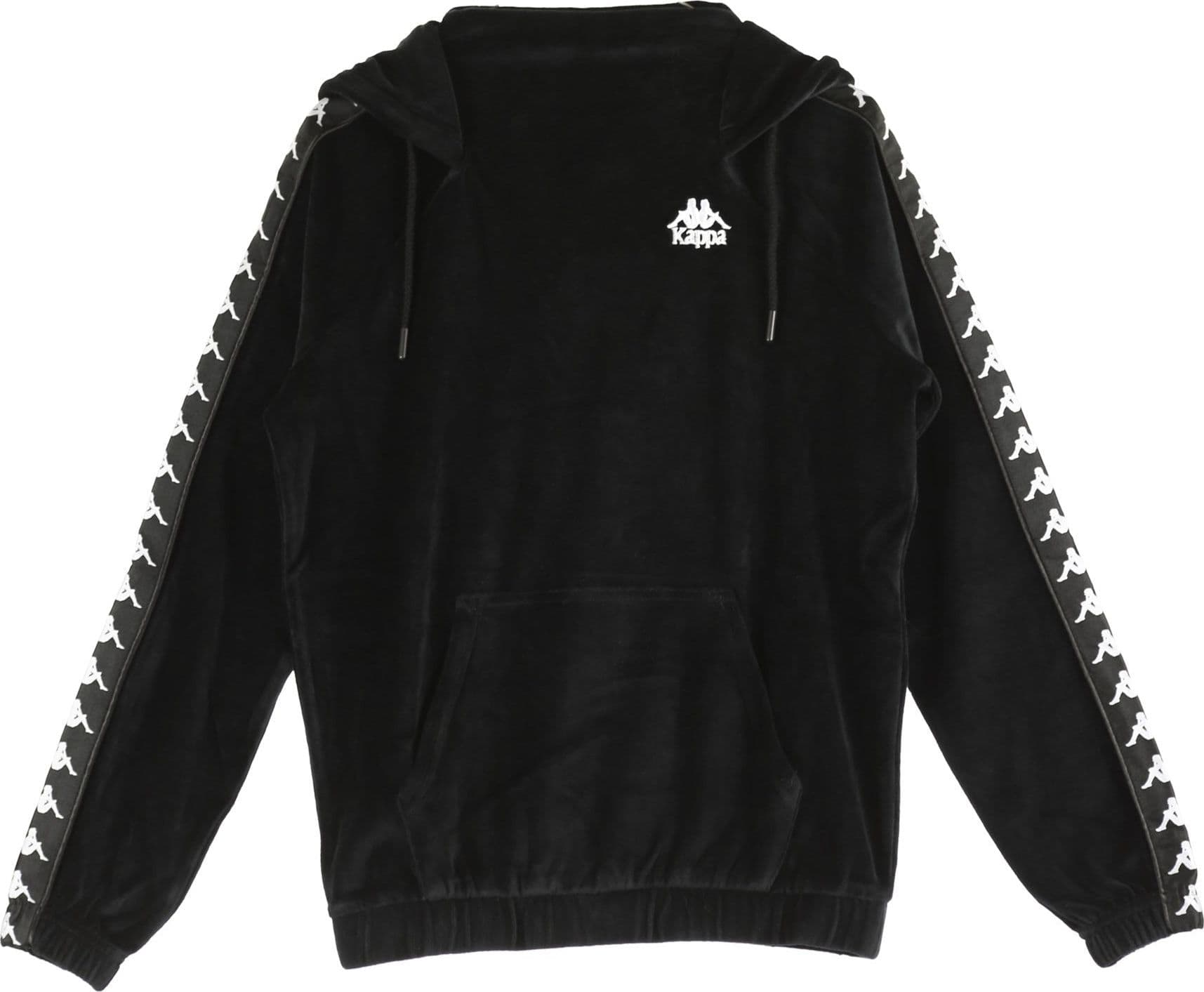 KAPPA Felpa Cappuccio Donna Authentic Asper Black/white da donna in Felpe senza cappuccio Drestige - Casamassima, commercioVirtuoso.it