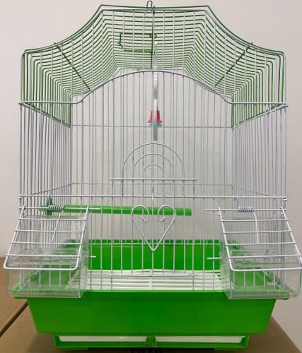 Gabbia Per Uccelli In Metallo A112 Cm 28X38X21 - Verde in Giochi interattivi Prezzo Bomba Store - Casalnuovo di Napoli, commercioVirtuoso.it