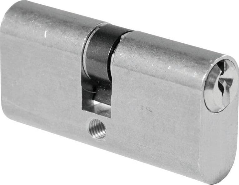 Ibfm Cilindro Ovale Art. 2302/Cs Ottone Cromato Satinato Mm. 60 (30-30) 12.00 Pz in Cilindri delle serrature BricoGo - Marano di Napoli, commercioVirtuoso.it