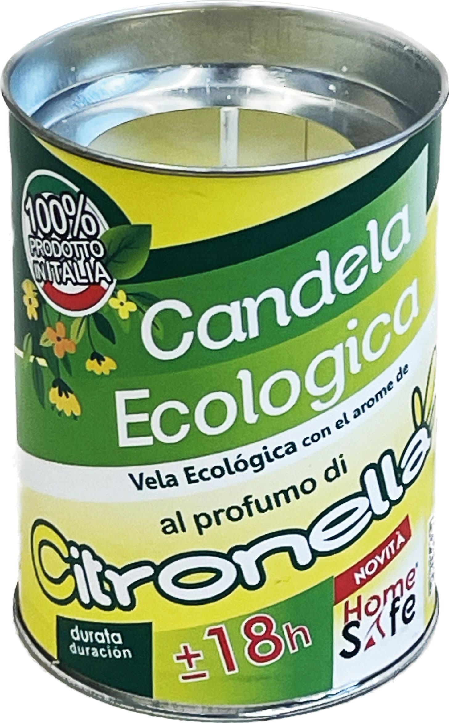 Citronella In Candela Made In Italy Ø Cm. 6X8 H in Candele in vasetto BricoGo - Marano di Napoli, commercioVirtuoso.it
