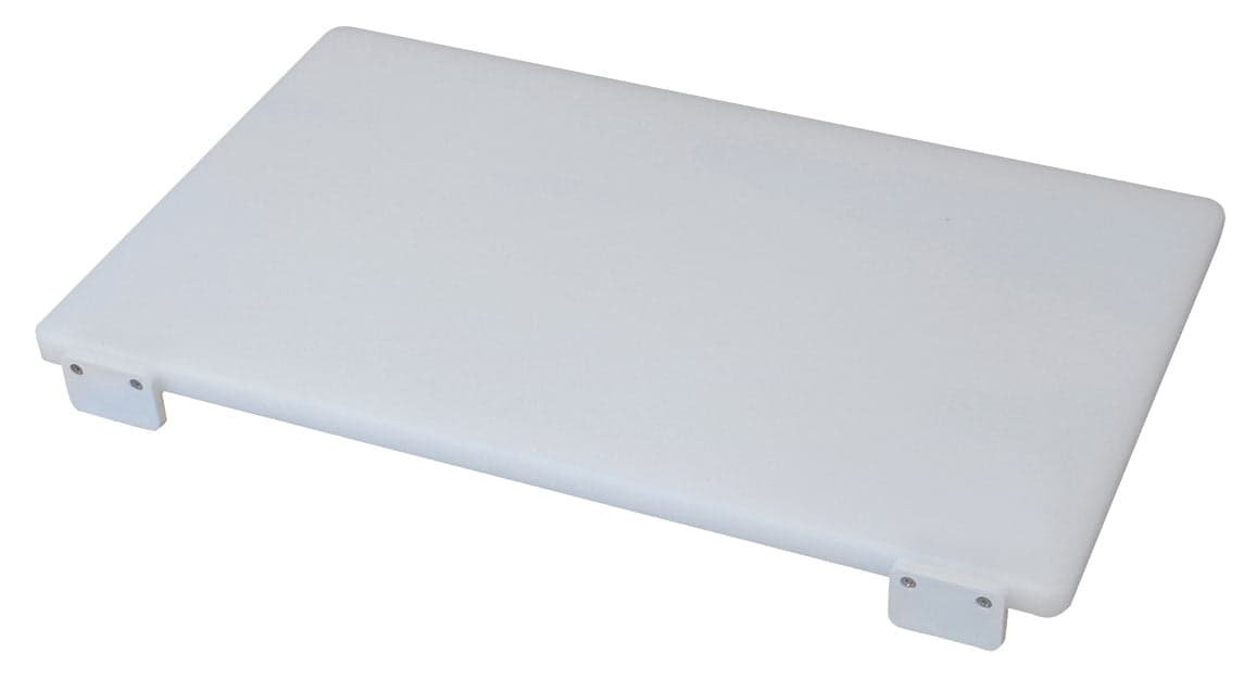 Tagliere Con Fermi Bianco In Polietilene Cm. 70X40X2,5 in Taglieri grandi BricoGo - Marano di Napoli, commercioVirtuoso.it